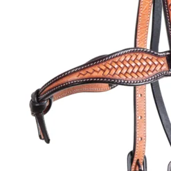 Double S Tooled Browband Bosal Set -Schneiders Shop 42527 alt d