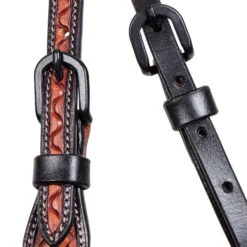 Double S Tooled Browband Bosal Set -Schneiders Shop 42527 alt f