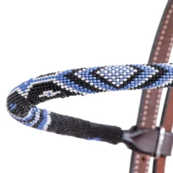 Double S Beaded Browband Headstall -Schneiders Shop 42529 alt c