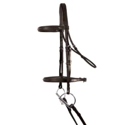 Pinnacle Pro Series Hunter Classic Bridle W/XL Reins -Schneiders Shop 42812 havana