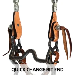 Billy Royal® Octagon Headstall -Schneiders Shop 43172 feature c overlay