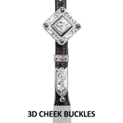 Billy Royal Studded Diamond Tooled Two Ear Headstall 16 Billy Royal Studded Diamond Tooled Two Ear Headstall -Schneiders Shop 43173 feature b overlay