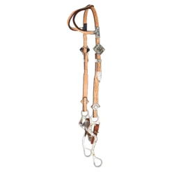 Billy Royal Studded Diamond Tooled Two Ear Headstall 25 Billy Royal Studded Diamond Tooled Two Ear Headstall -Schneiders Shop 43173 lightoil
