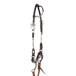 Billy Royal Mckenzie One Ear Show Headstall -Schneiders Shop 43176 darkoil