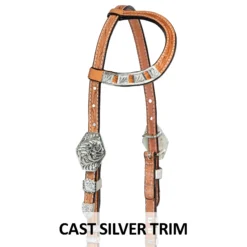 Billy Royal® Starlight One Ear Show Headstall 14 Billy Royal® Starlight One Ear Show Headstall -Schneiders Shop 43177 feature b overlay