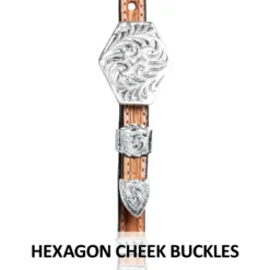 Billy Royal® Starlight One Ear Show Headstall 15 Billy Royal® Starlight One Ear Show Headstall -Schneiders Shop 43177 feature c overlay