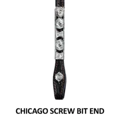 Billy Royal® Arrowhead One Ear Show Headstall -Schneiders Shop 43178 feature d overlay