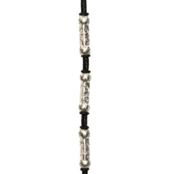 Billy Royal® Silver Plate Rectangle Ferrule Romel Reins 28oz -Schneiders Shop 43227 alt d