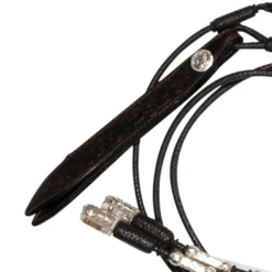 Billy Royal® Silver Plate Rectangle Ferrule Romel Reins 28oz -Schneiders Shop 43227 alt e