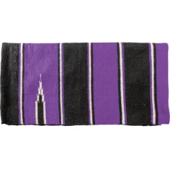 Dura-Tech® Western Navajo Western Saddle Blanket 32" X 34" -Schneiders Shop 43368 purpleblack