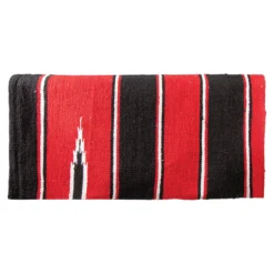 Dura-Tech® Western Navajo Western Saddle Blanket 32" X 34" -Schneiders Shop 43368 redblack