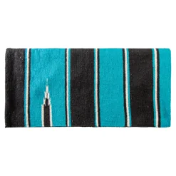 Dura-Tech® Western Navajo Western Saddle Blanket 32" X 34" -Schneiders Shop 43368 tealblack