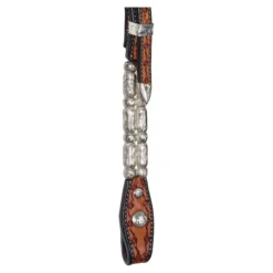Double S Two Ear Wave Western Show Headstall 15 Double S Two Ear Wave Western Show Headstall -Schneiders Shop 43436 alt c