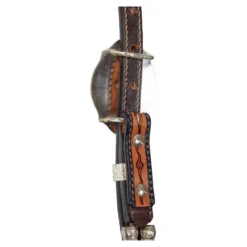 Double S Two Ear Wave Western Show Headstall 18 Double S Two Ear Wave Western Show Headstall -Schneiders Shop 43436 alt f