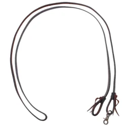 Double S Harness Leather Roping Rein 10 Double S Harness Leather Roping Rein -Schneiders Shop 43692 darkoil