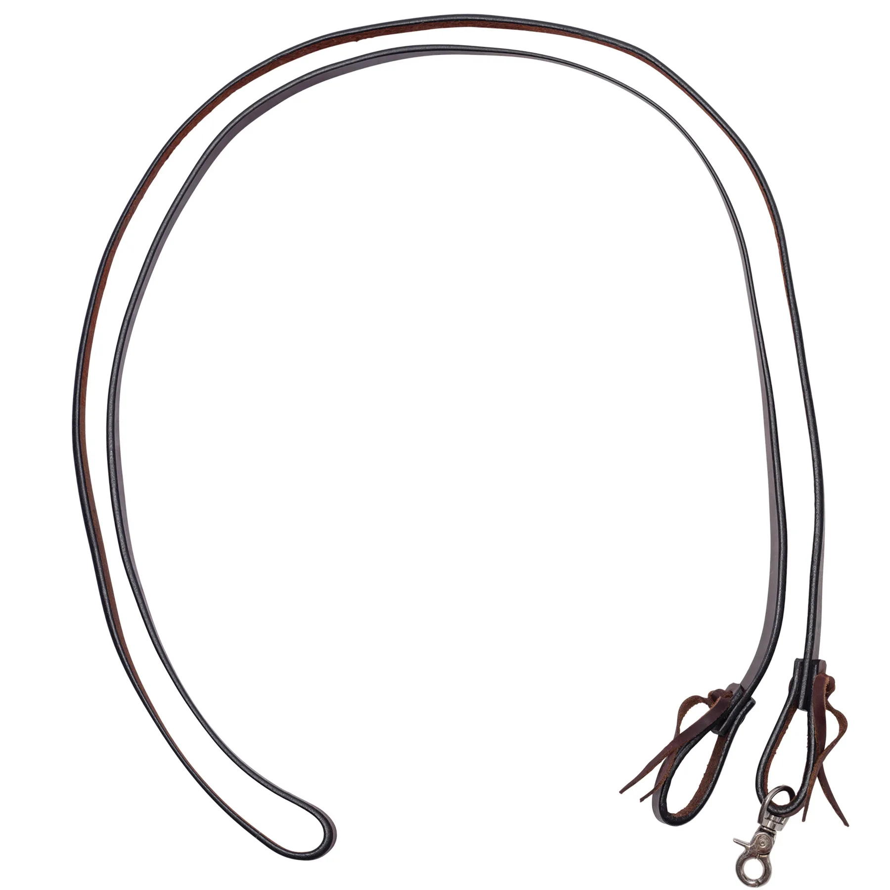 Double S Harness Leather Roping Rein 6 Double S Harness Leather Roping Rein - Image 4