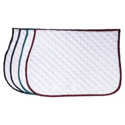 Dura-Tech® White All Purpose Horse Saddle Pad