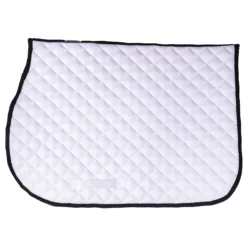 Dura-Tech® White All Purpose Horse Saddle Pad -Schneiders Shop 44744 whiteblack