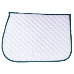 Dura-Tech® White All Purpose Horse Saddle Pad -Schneiders Shop 44744 whiteteal