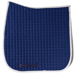 Dura-Tech® Standard Dressage Pad With Color Binding -Schneiders Shop 44806 navygray