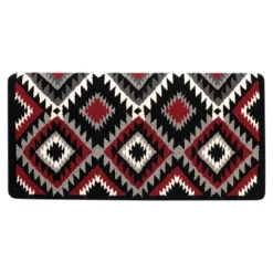 Mayatex® Cactus Flower Western Saddle Blanket 12 Mayatex® Cactus Flower Western Saddle Blanket -Schneiders Shop 44820 redblack