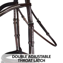 Schneiders® Monocrown Flash Bridle With Crystal Swoop Browband 20 Schneiders® Monocrown Flash Bridle With Crystal Swoop Browband -Schneiders Shop 44900 feature e overlay