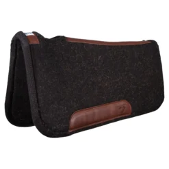 Diamond Wool Black Gold Premium Contoured Tough Western Saddle Pad