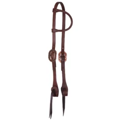 Billy Royal® Leather One Ear Quick Change Headstall 12 Billy Royal® Leather One Ear Quick Change Headstall -Schneiders Shop 45255 copper