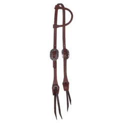 Billy Royal® Leather One Ear Quick Change Headstall 13 Billy Royal® Leather One Ear Quick Change Headstall -Schneiders Shop 45255 silver