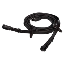 Schneiders® Rubber Lined Leather Grip Reins With Stoppers