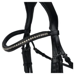Schneiders® Ergonomic Monocrown Dressage Double Bridle With Crank Noseband -Schneiders Shop 45372 alt f
